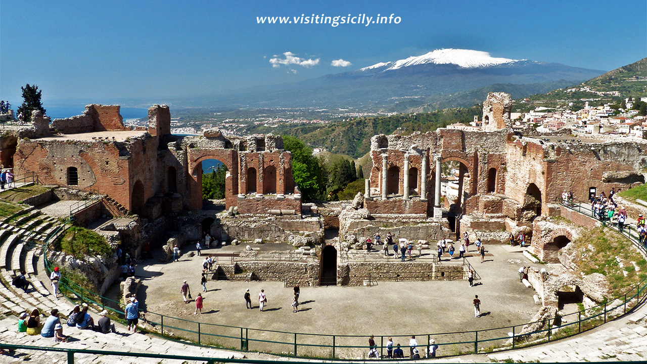 Visiting Sicily Taormina Greek Theater2